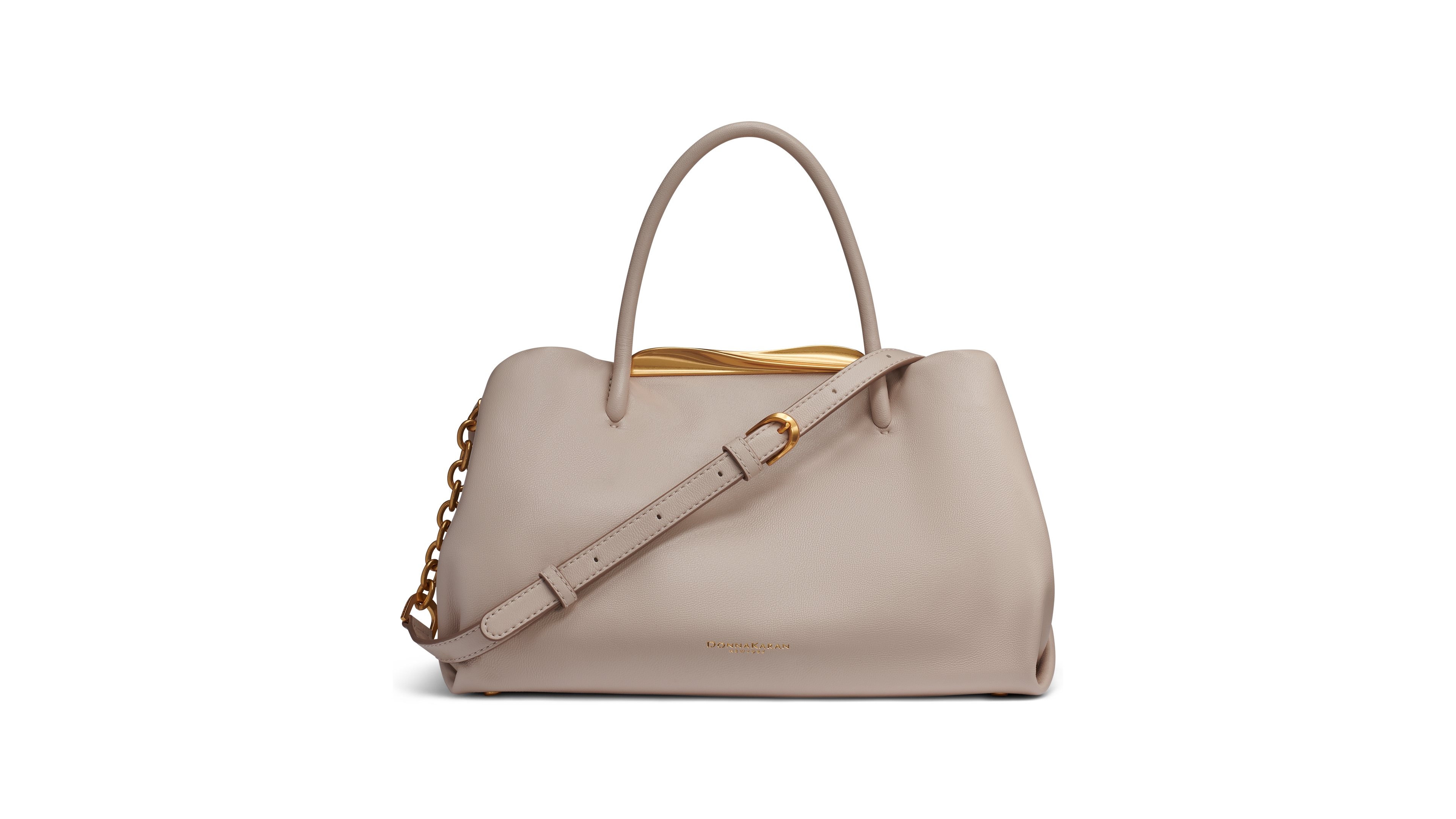 Donna Karan New York Poplin Satchel Bag