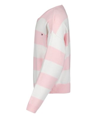 Girls' 7-16 Striped Sweater