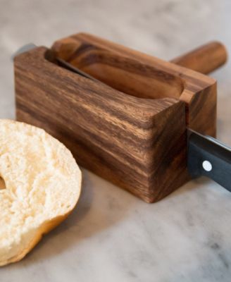 Acacia Wood 5.5" Bagel Miter