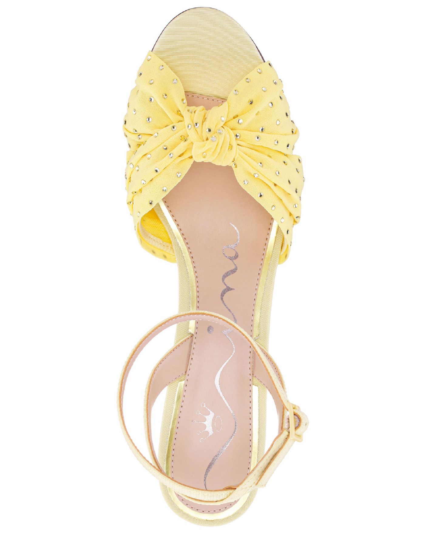 Женские сандалии Nina Verdyna Ankle Strap, цвет: Сливочный кремовый — фото 4