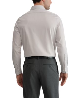 Men's Solid Regular-Fit Stretch Dress Shirt