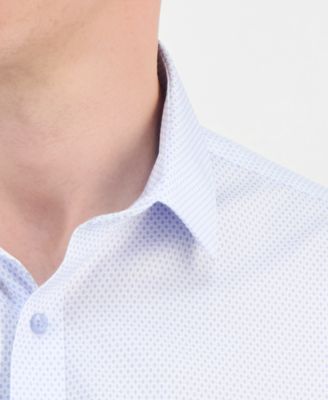 Men's Slim-Fit Performance Four-Way Stretch Dress Shirt