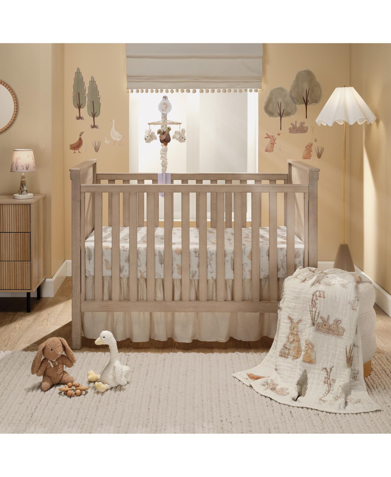 Bunny Hop Musical Crib Mobile