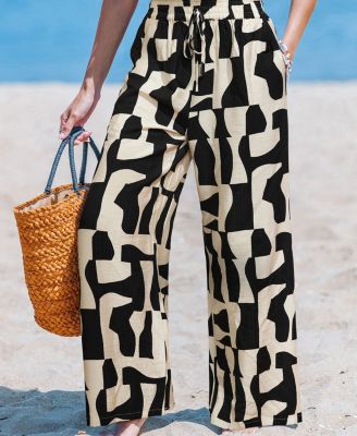 Women's Creative Mood Abstract Pants