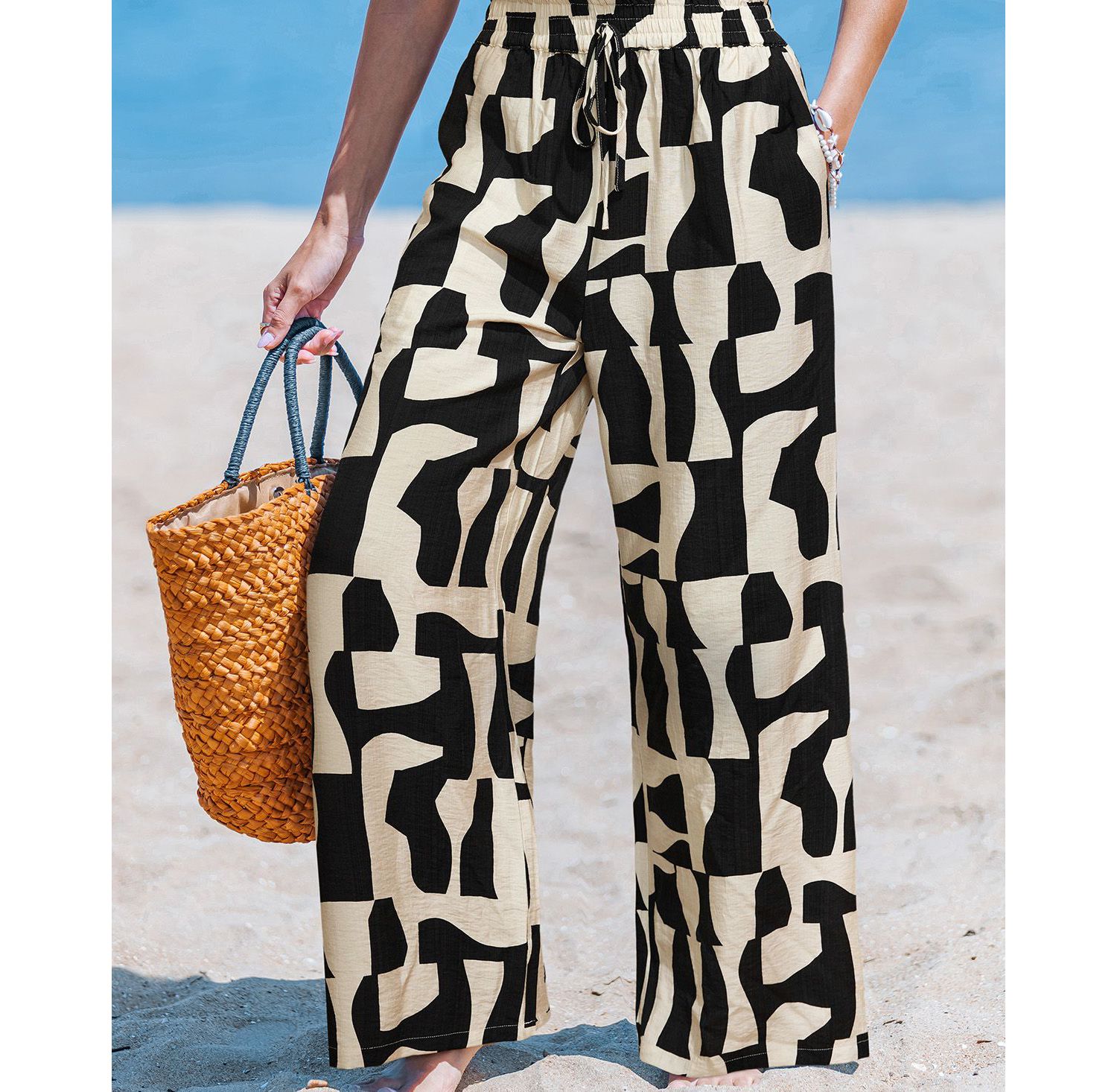 Women's Creative Mood Abstract Pants