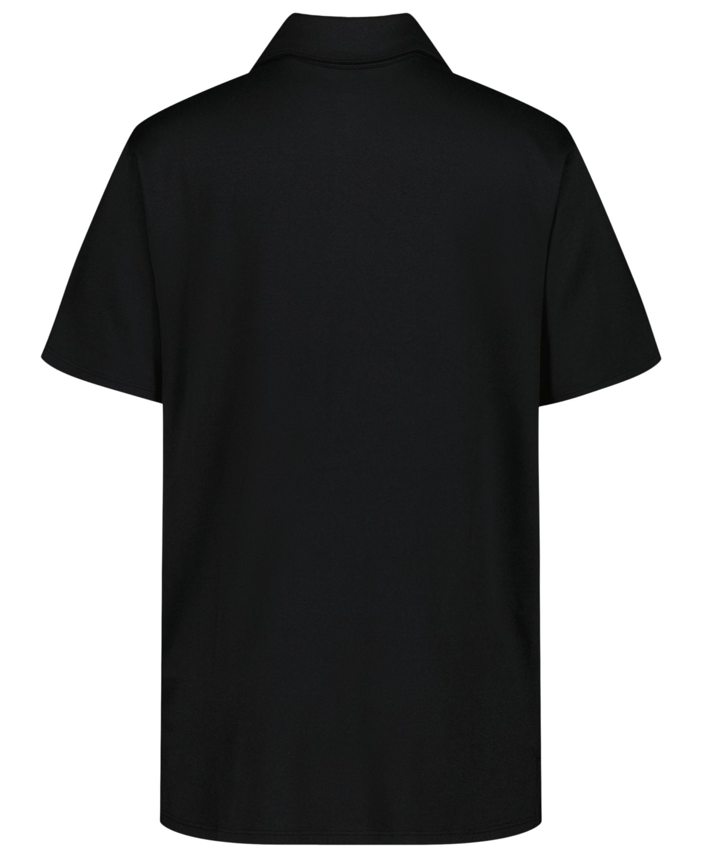 Поло Calvin Klein Short-Sleeve Tech Polo для мальчиков, цвет: Чёрный — фото 2