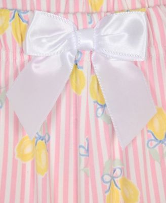 Girls' 5-16 Top, Shorts & Scrunchie, 3-Piece Set