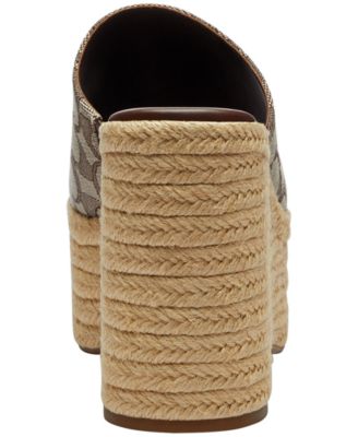 Women's Wedge Espadrilles Slip-On Sandals