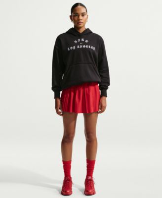 Women's Fleece Oversized Los Angeles Pull-On Hoodie