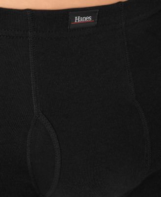 Men's Ultimate Solid Cotton Boxer Briefs, 4-Pack