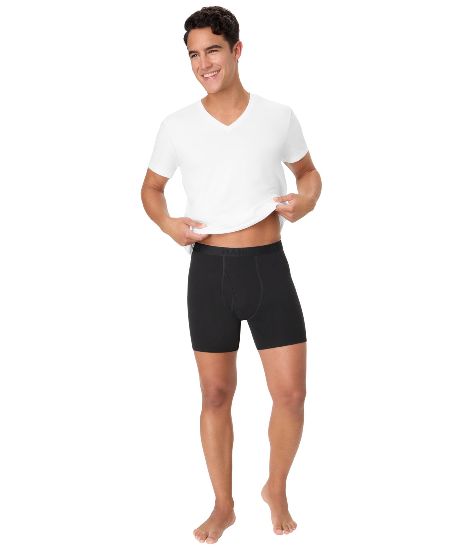 Men's Ultimate Comfort Blend Boxer Briefs, 3-Pack