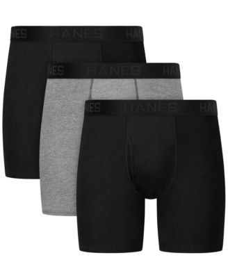Men's Ultimate Comfort Blend Boxer Briefs, 3-Pack