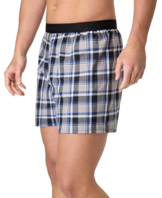 Men's Printed Ultimate Boxers, 4-Pack
