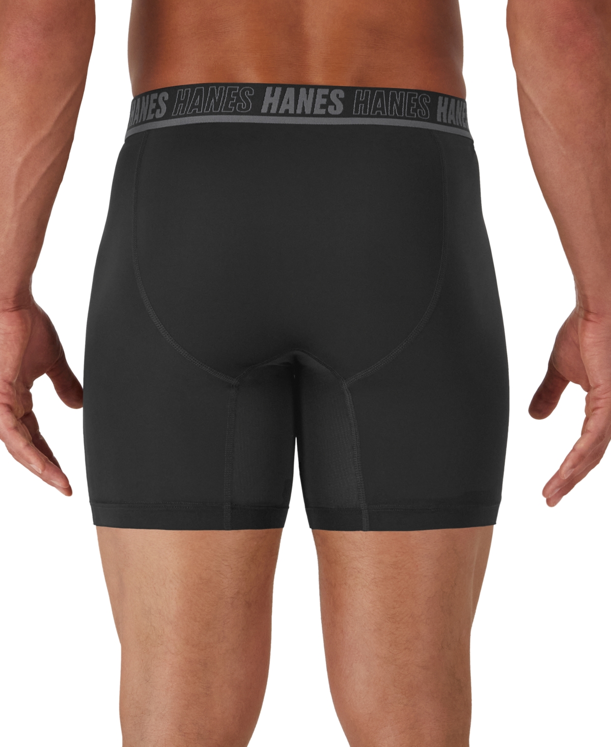 Hanes Men's Moves Xtemp Performance Boxer Briefs, 3-Pack