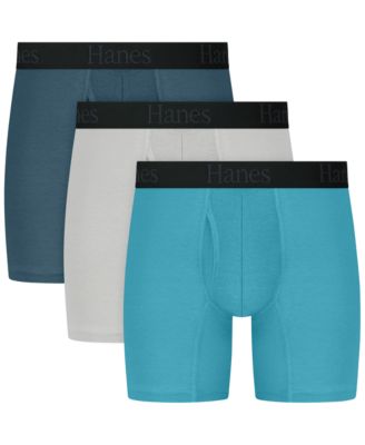 Men's Ultimate Comfort Assorted Boxer Briefs, 3-Pack