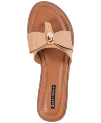 Women's Alba Bow Flat Sandals