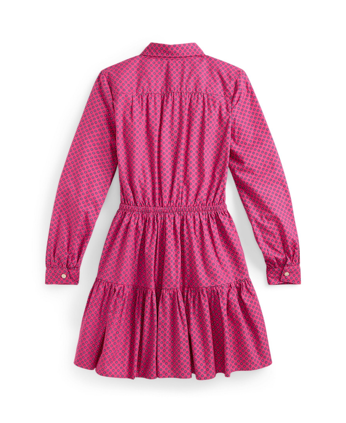 Polo Ralph Lauren Girls' 7-16 Floral Long-Sleeve Shirt Dress