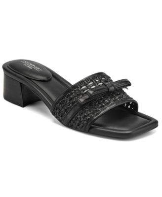Women's Clarice Square Toe Slip-On Dress Sandals
