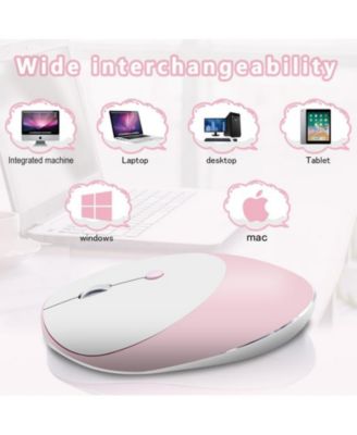 Tri Mode Silent Wireless Mouse Bluetooth and 2.4G 3 Speed DPI Office Mouse