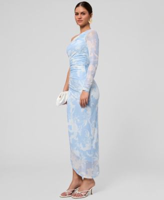 Women's One-Shoulder Maxi Dress
