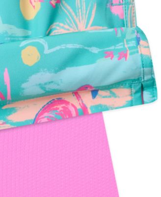 Men's Single and Ready To Flamingle Classic 5.5" Swim Trunks