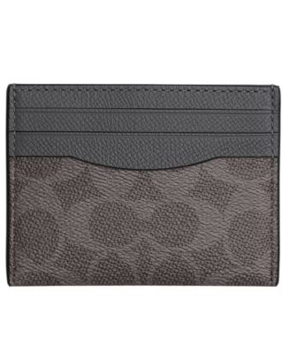 Men's Signature Open-Face Card Hold Wallet