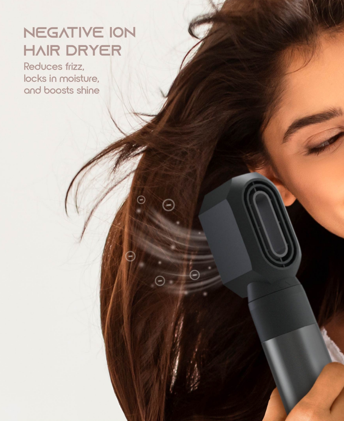 Tzumi Red Light Therapy 7-in-1 Hair Dryer