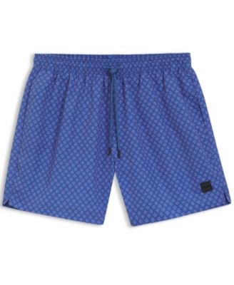 Men's Printed Dots Swim Trunks