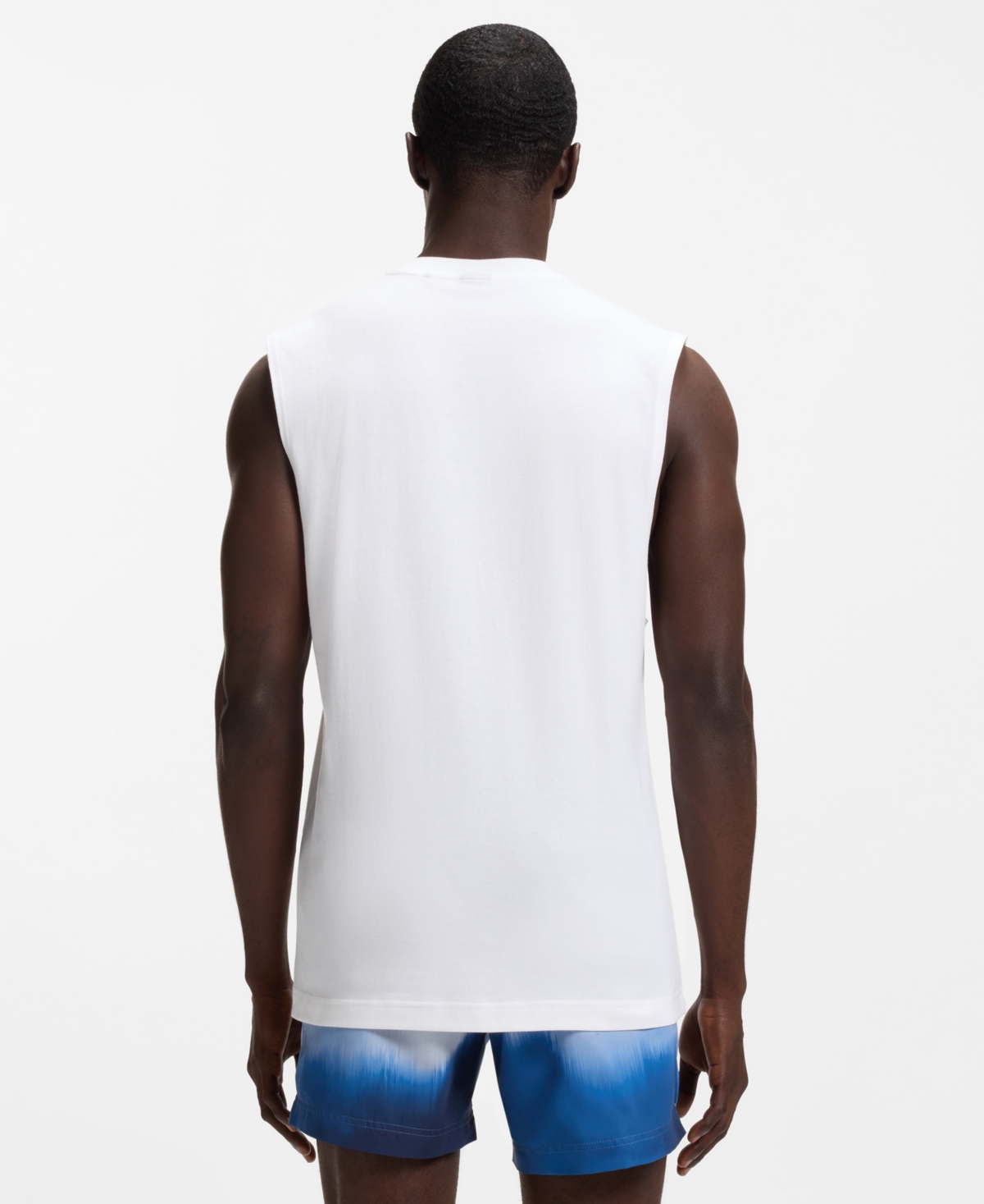 Hugo Boss Men's Logo Muscle Tank Top