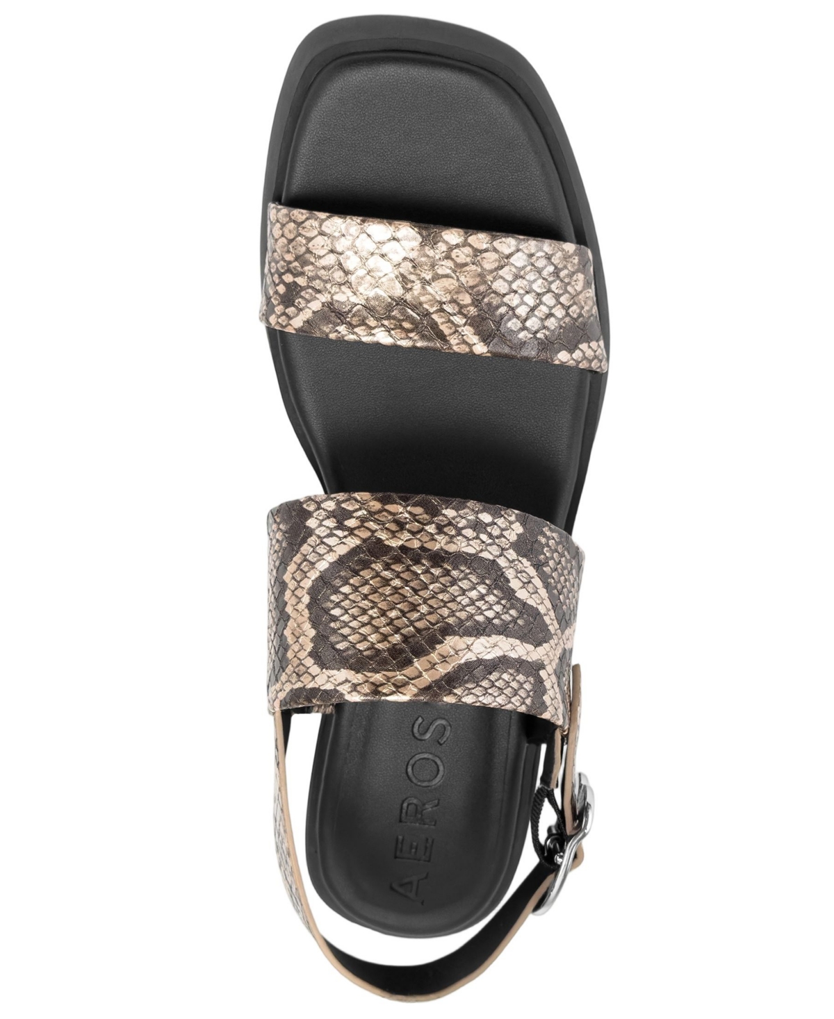 Aerosoles Women's Dove Low Heeled Square Toe Dress Sandals