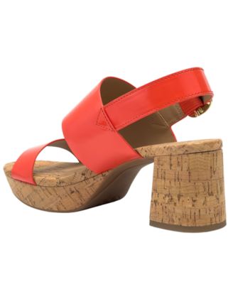 Women's Camera Open Toe Platform Sandals