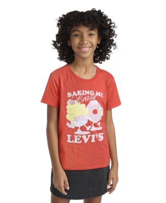 Girls' 7-16 Round Neck T-Shirt