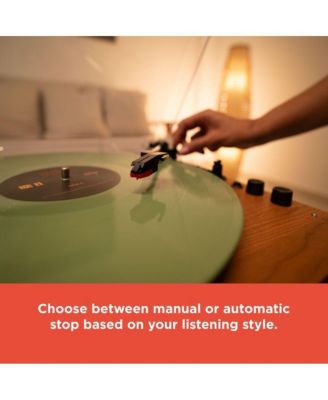 RadioShack Retro Classic Turntable - 3-Speed Vinyl Record Player, Bluetooth Input & Output, Speakers Included 4001797