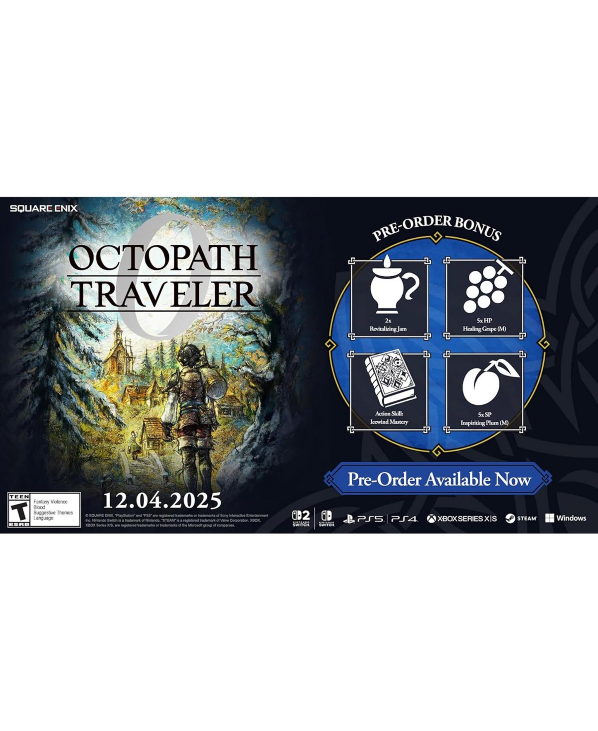 Square Enix Octopath Traveler 0 for Xbox Series X