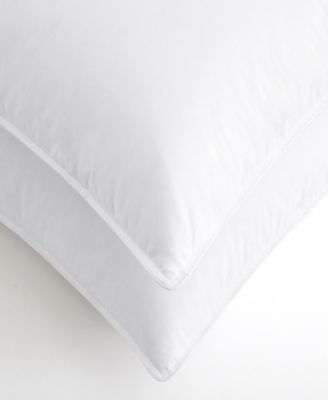 Medium Firm Goose Feather Down 2-Pack Pillows, King