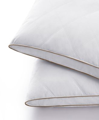 Medium Firm Goose Feather and Down 2-Pack Pillows, King