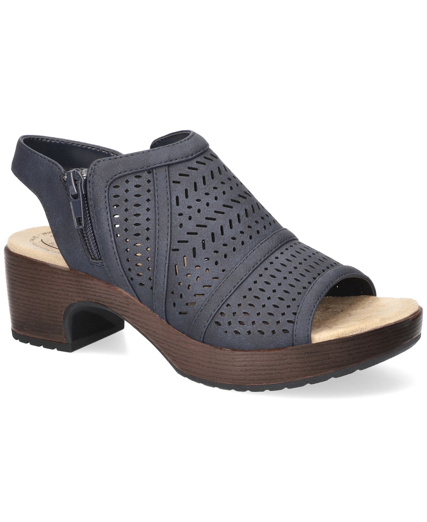 Easy Street Women's Evan Open Toe Platform Sandals