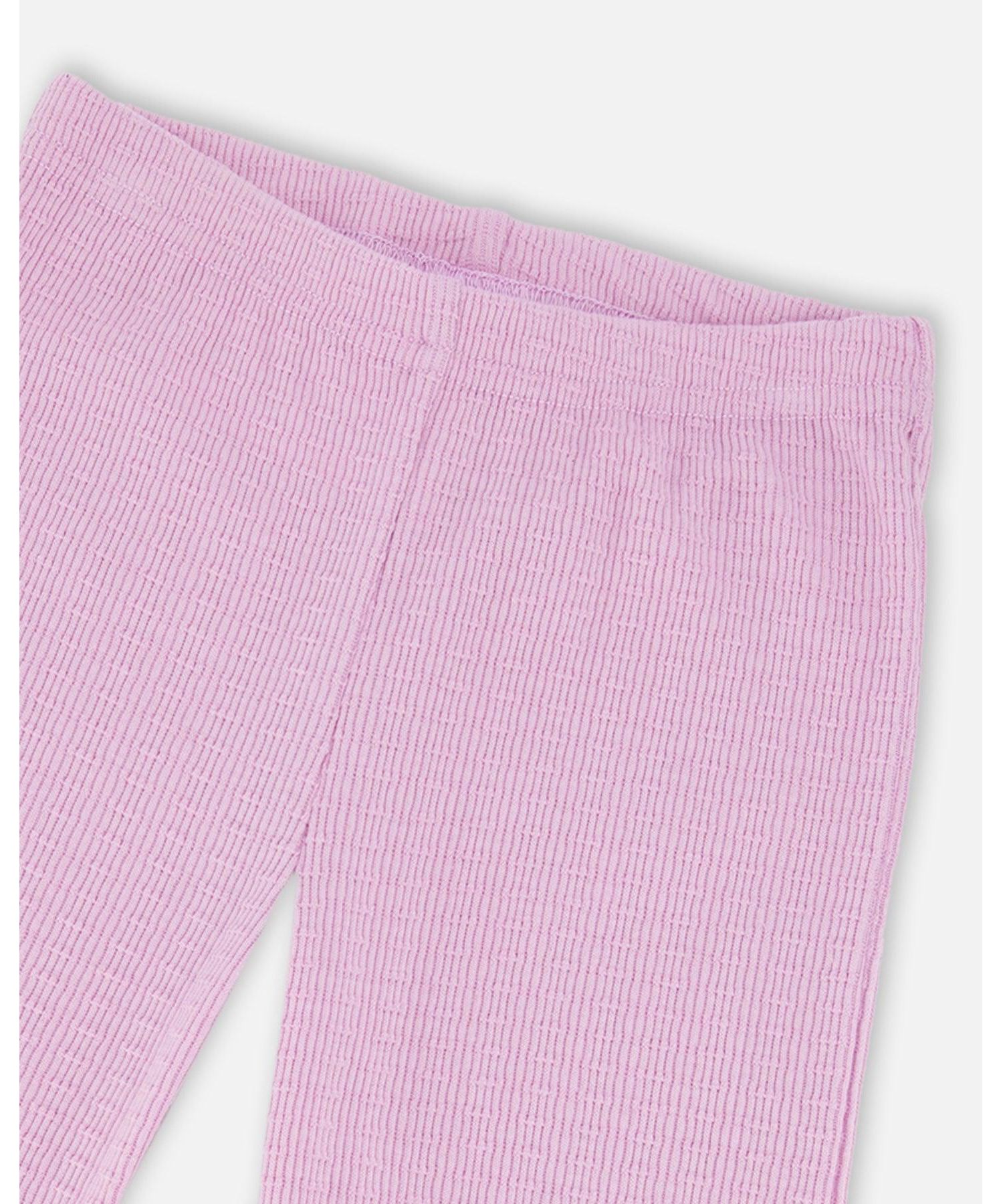 Baby Girls Crinkle Jersey Leggings
