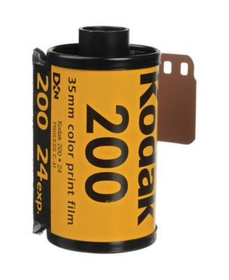 GOLD 200 Color Negative Film (35mm Roll Film, 24 Exposures) 10-Pack With Cleaning Cloth