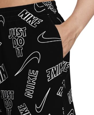 Men's 5" Breaker Multi Logo Print Volley Swim Shorts