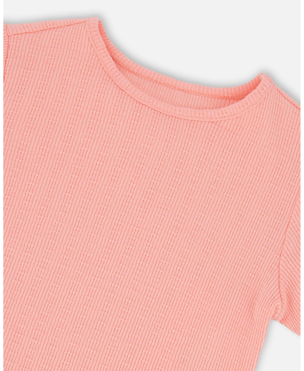 Deux par Baby Girls Crinkle Jersey T-Shirt Off