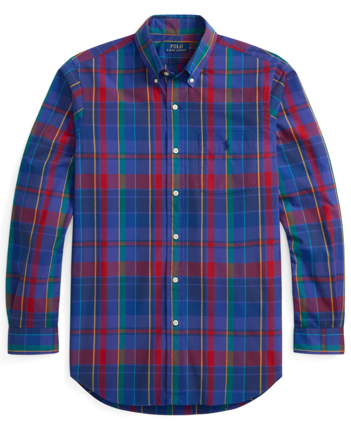 Polo Ralph Lauren Men's Classic-Fit Plaid Performance Shirt