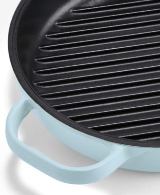 Enameled Cast Iron 2-Quart Grill Pan