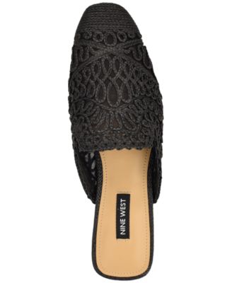 Women's Camella Woven Mules Flats