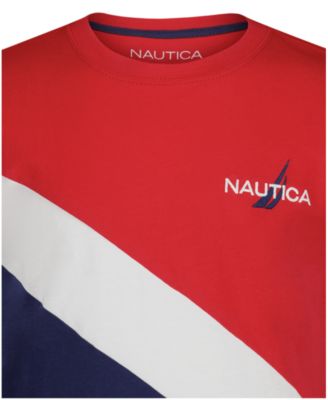 Boys' 8-20 Diagonal Block Crewneck T-Shirt