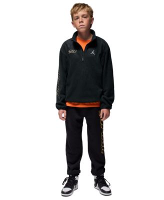 Boys' 8-18 Half Zip Long Sleeve Sweatshirt