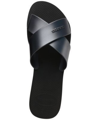 Women's Aqua Metallic Round Toe Sandals