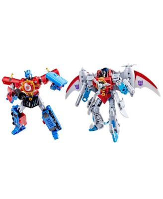 Optimus Prime & Starscream 2 Pack Transformers Hearts of Steel