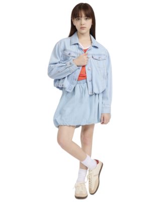 Girls' 7-16 Bubble Trucker Jacket