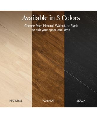 47In Round Solid Wood Dining Table, Modern Farmhouse Table For 4, Space Saving, Easy Assembly